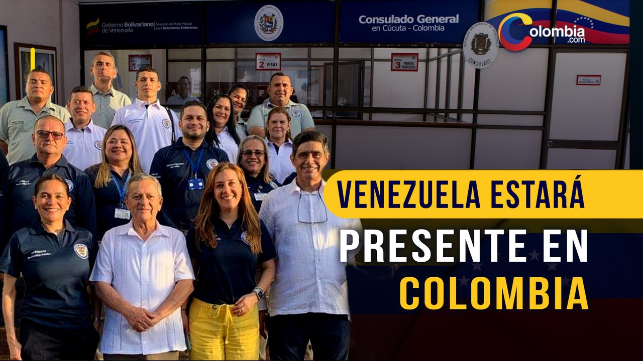 Afianzando las relaciones de los países, Venezuela volvió a abrir consulados en Colombia