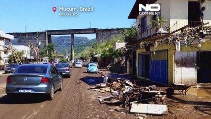 WATCH: Destroyed buildings after cyclone kills at least 31 in southern Brazil