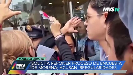 MARCELO EBRARD ACUSA IRREGULARIDADES