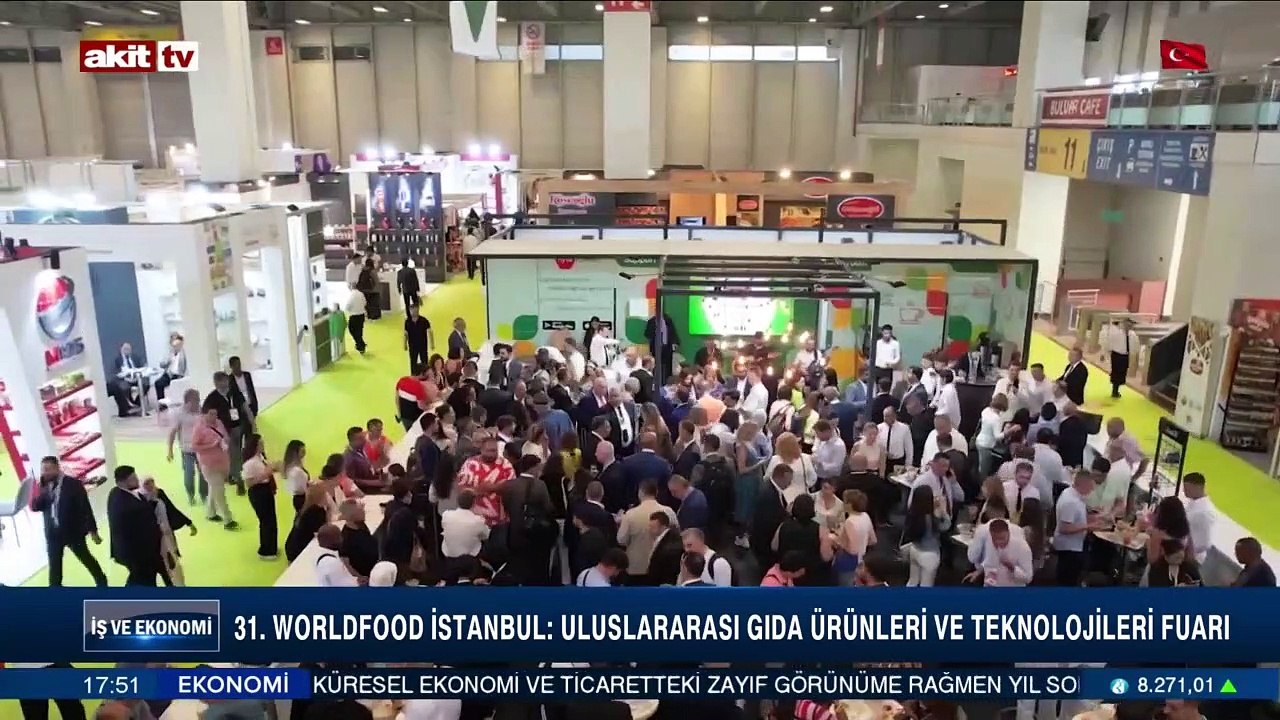 Meysu 31. Worldfood İstanbul: Uluslararası gıda ürünleri ve teknolojileri fuarı