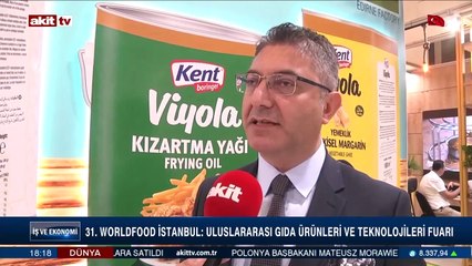 Kent Boringer 31. Worldfood İstanbul: Uluslararası gıda ürünleri ve teknolojileri fuarı