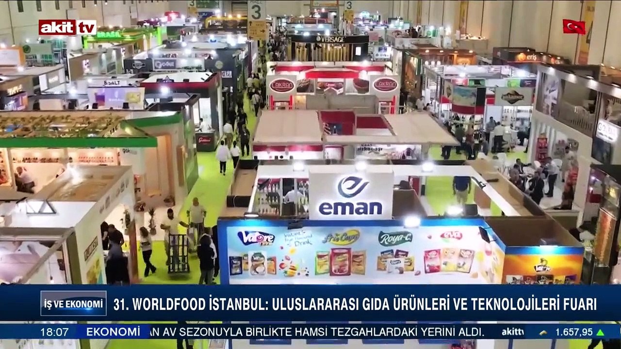 Golda 31. Worldfood İstanbul: Uluslararası gıda ürünleri ve teknolojileri fuarı