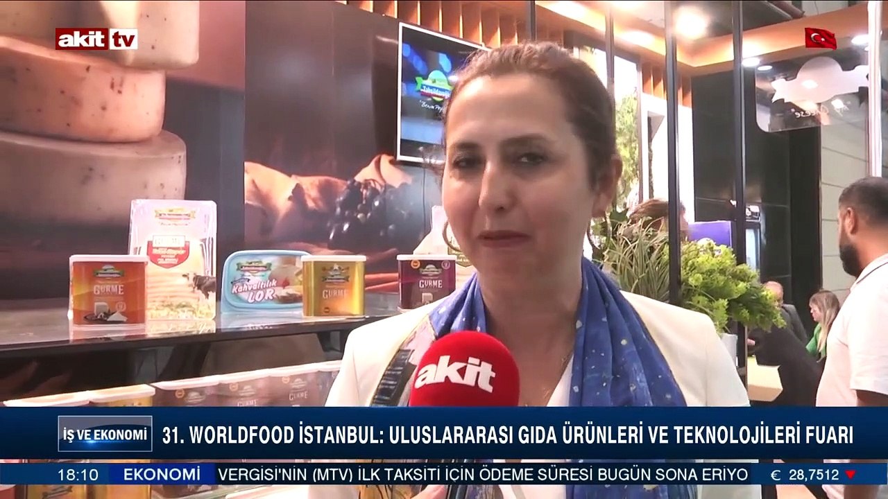 Tahsildaroğlu 31. Worldfood İstanbul: Uluslararası gıda ürünleri ve teknolojileri fuarı