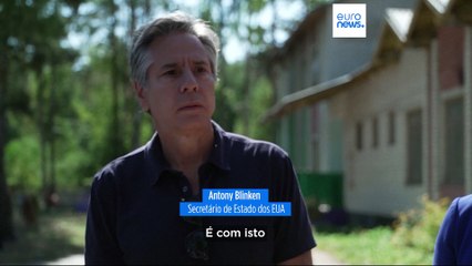 Blinken anuncia novo pacote de ajuda à Ucrânia