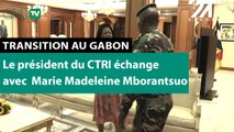 [#Reportage] Transition au Gabon : Le président du CTRI échange avec  Marie Madeleine Mborantsuo