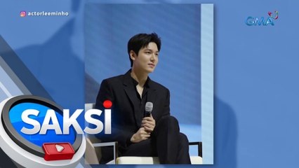 Lee Min Ho, magbabalik sa Pilipinas sa Oktubre | Saksi