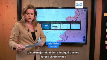 Les forces ukrainiennes ont mené des opérations offensives près de Bakhmout, selon l'ISW