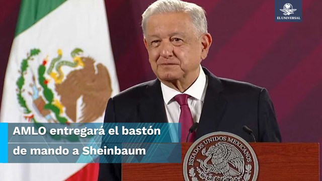 Yo apoyo a Claudia : AMLO felicita a Sheinbaum, ganadora de la encuesta de Morena
