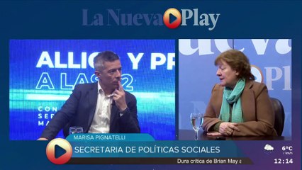 Marisa Pignatelli en Allica y Prieta a las 12