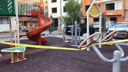 Elazığ'da çocuk parkında silahlı kavga: 2 gözaltı