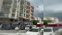 İskenderun'da psikolojik rahatsızlığı bulunan şahıs annesini balkondan atmaya çalıştı