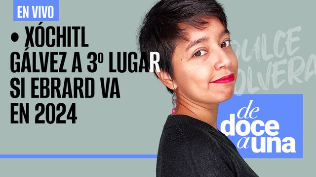 #EnVivo | #DeDoceAUna | Mandé mensaje a Ebrard: Claudia | Si se va, Xóchitl pierde: AMLO