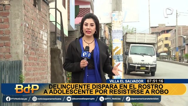 VES: Le disparan en el rostro a adolescente tras resistirse a robo de su mototaxi