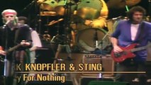 MARK KNOPFLER & STING — Money For Nothing – (M. Knopfler) | THE PRINCE'S TRUST ROCK GALA CONCERTS VOLUME 1 — (1986)