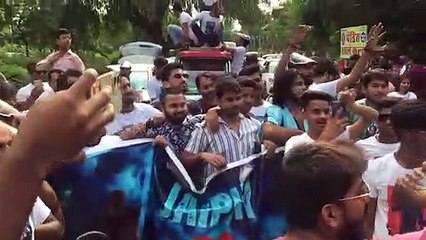 सिटी, तालियों और नारेबाजी से जयपुराइट्स ने किया जवान का स्वागत