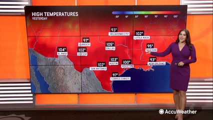 Record heat continues in South