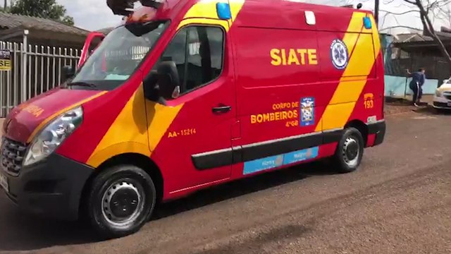 Siate é mobilizado para atender pessoa ferida na rua Lilás