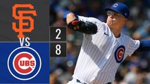 Resumen Gigantes de San Francisco vs Cachorros de Chicago / MLB 06-09-2023