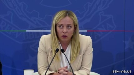 Meloni: Giambruno? Voleva dire di stare attente a stupratori