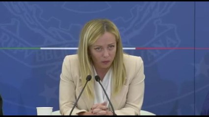 Meloni: Giambruno? Voleva dire di stare attente a stupratori