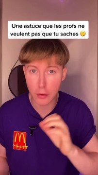 Un truc que les profs ne veulent pas que tu saches