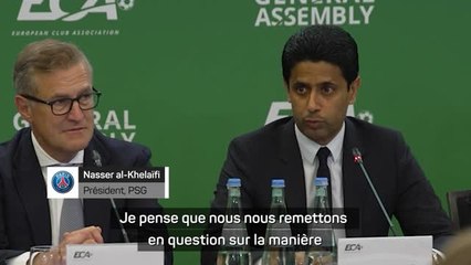 ECA - Nasser al-Khelaïfi prêt à réintégrer les "rebelles de la non Super Ligue”