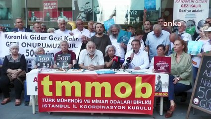Gezi Tutuklamalarının 500'üncü Günü... İstanbul'daki TMMOB Önünde Eylem: "Akp İktidarı, Manipülasyonlarla Gezi'nin Aydınlık Yüzüne Leke Bulaştırmaya...