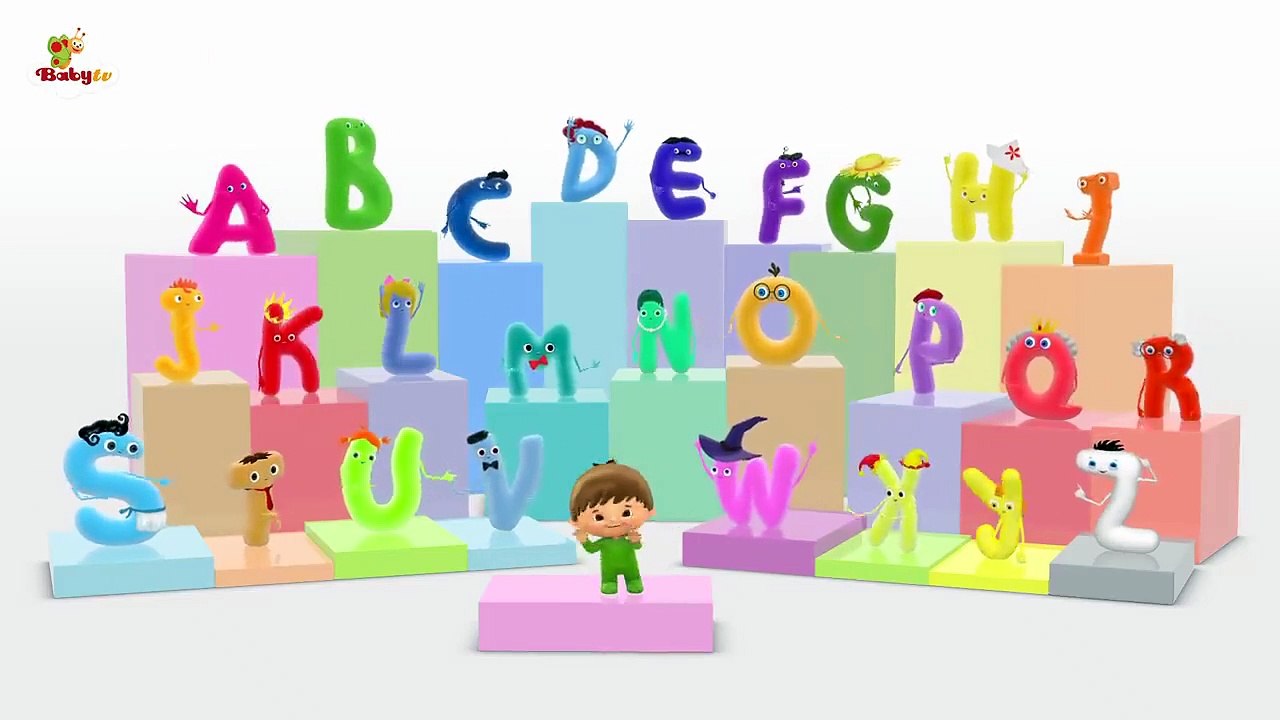 ABC Song _ Letters with Charlie _ Nursery Rhymes & Kids Songs - video ...
