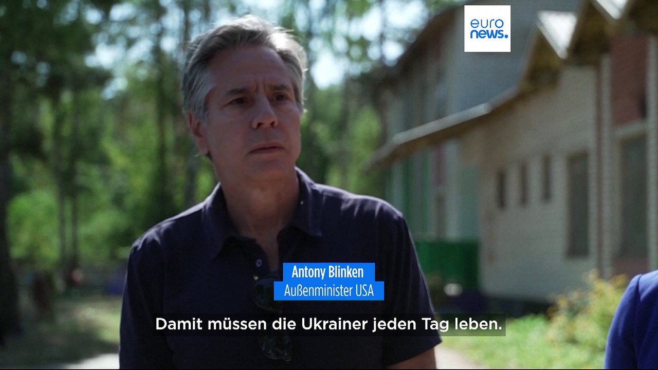 US-Außenminister verurteilt russische Angriffe auf Zivilbevölkerung
