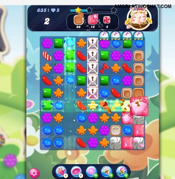 Playing Candy Crush Saga Level 635 jugando candy chush Saga Nivel 635 gaming game