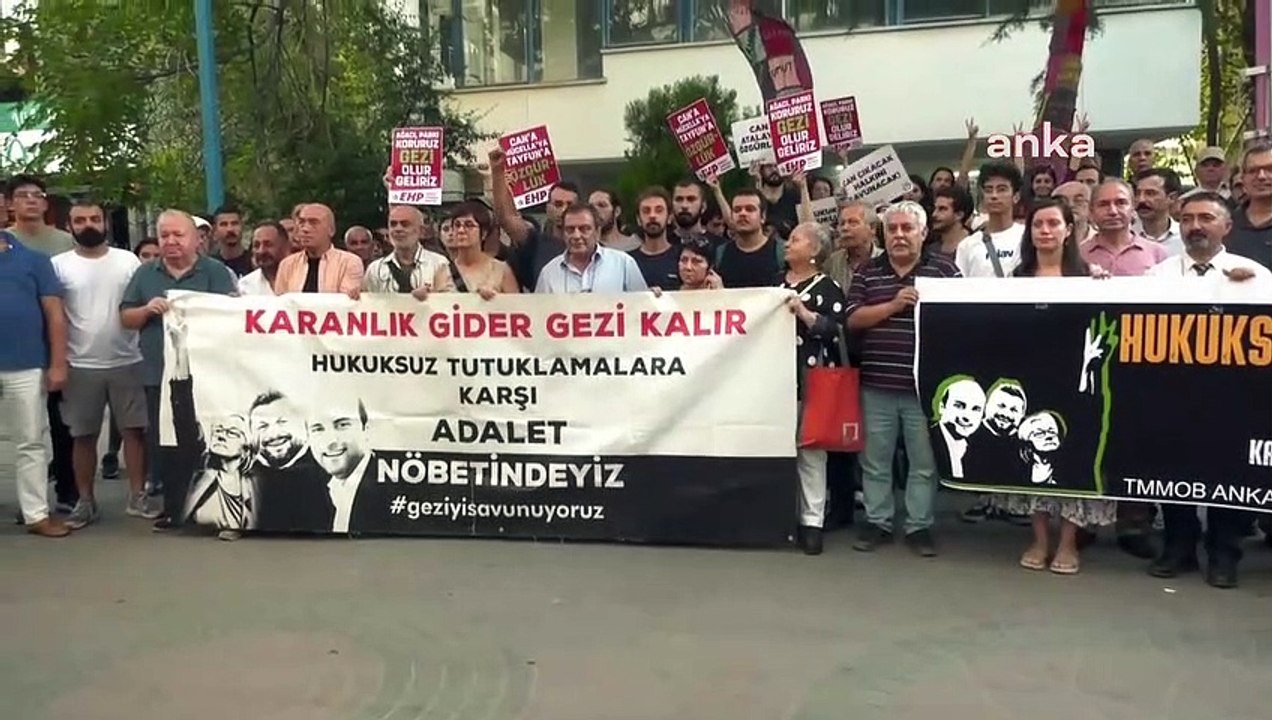 Déclaration du TMMOB à l'occasion du 500e jour des arrestations dans l'affaire Gezi... Koramaz： La cible de l'AKP n'est pas nos trois amis, elle s'oppose à toutes sortes de violations de la loi...