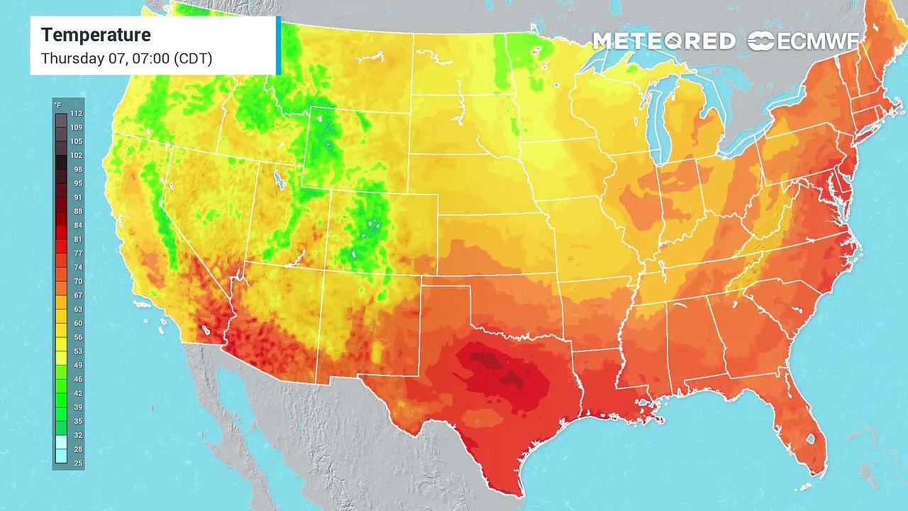 Heat across the US