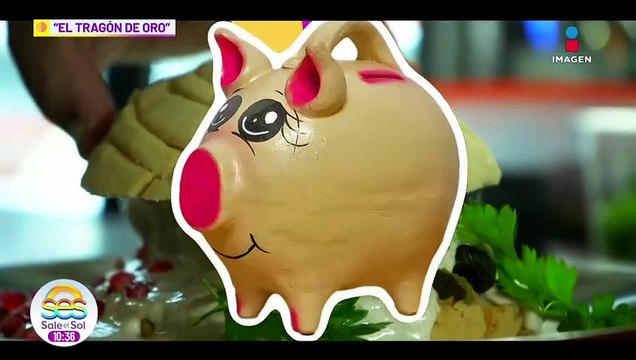 Conoce la 'Concha con Chile en Nogada' de Santas Conchas en 'El Tragón de Oro'