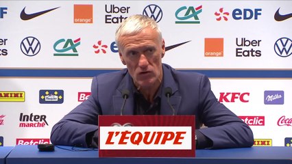 Deschamps : «Giroud ? Sa cheville a un peu tourné» - Foot - Bleus