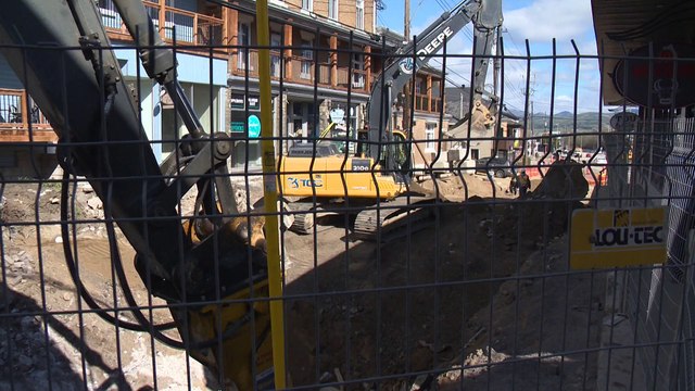 CH 07 Sept TOPO Suivi travaux centre-ville La Malbaie