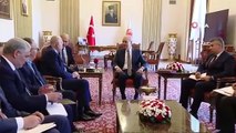 Le président de la Grande Assemblée nationale de Turquie, Numan Kurtulmuş, a reçu le ministre algérien des Affaires étrangères Attaf