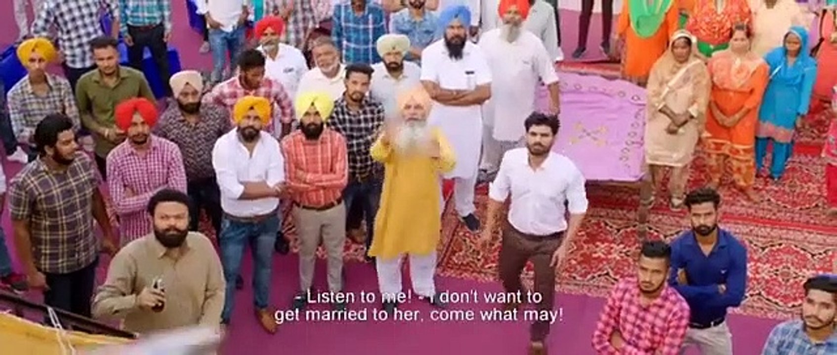 FUNNY SCENE OF BHOLA IN SHADA PUNJABI MOVIE