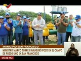 Zulia | Inauguran pozo en el mcpio. San Francisco donde serán beneficiados 220 mil habitantes