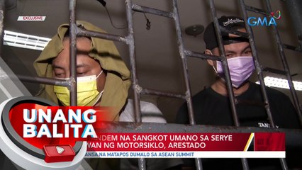 Riding-in-tandem na sangkot umano sa serye ng nakawan ng motorsiklo, arestado | UB