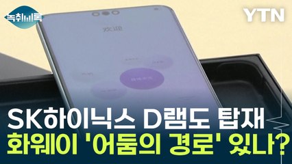 "화웨이 스마트폰, SK하이닉스 D램 탑재" 어둠의 경로 있었나? [Y녹취록] / YTN
