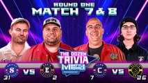 Eddie vs. Smitty & Robbie Fox vs. Clem (Match 7&8, Round 1 - The Dozen Trivia 1v1 Battle Royale 2023)