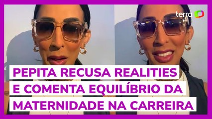 Pepita afirma que não se daria bem em reality: 'sou muito briguenta'