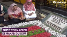 Yenny Wahid Ziarah ke Makam Gus Dur sebelum Tentukan Dukungan Capres