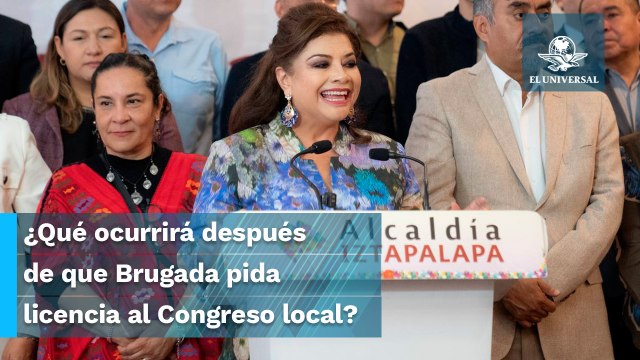 Clara Brugada solicitará al Congreso local licencia definitiva para separarse de su cargo