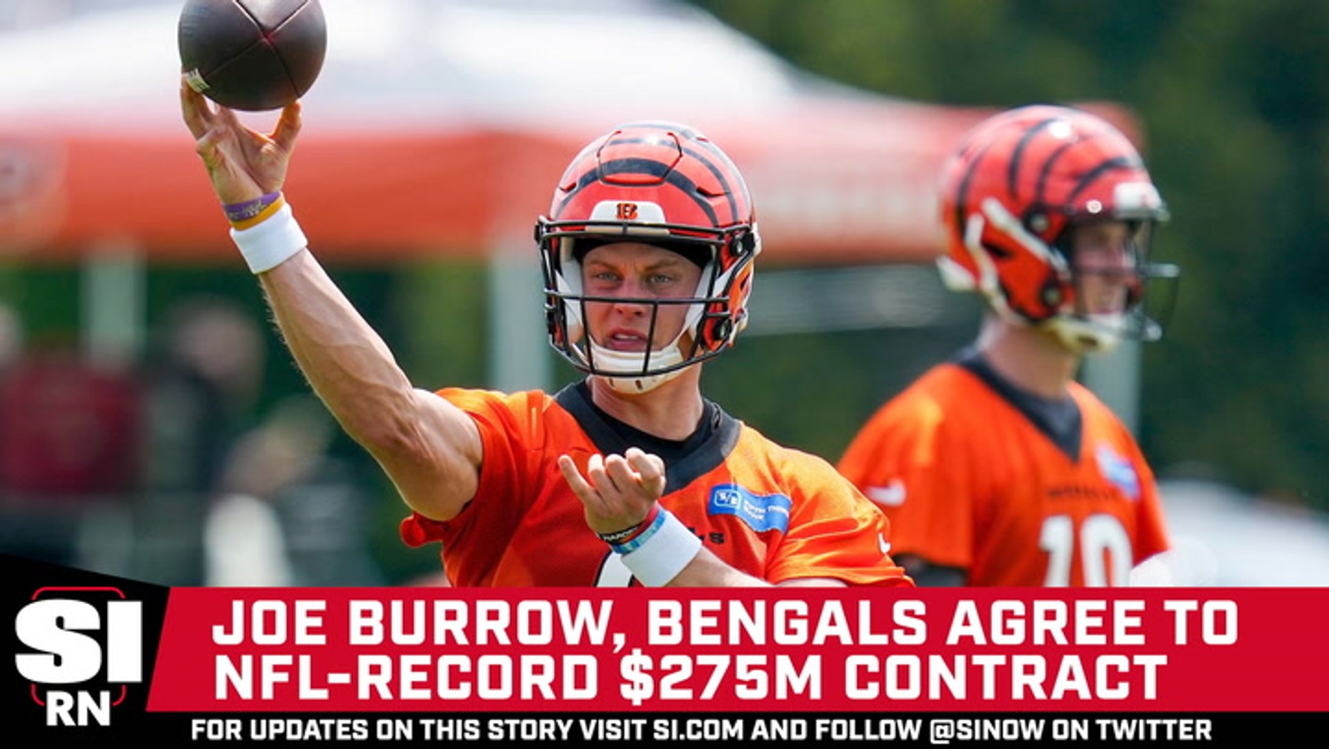 Cincinnati Bengals' Joe Burrow Agrees to NFL-Record Contract - video  Dailymotion