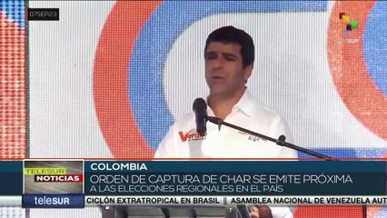 Justicia de Colombia ordenó la captura internacional del expresidente del senado Arturo Char