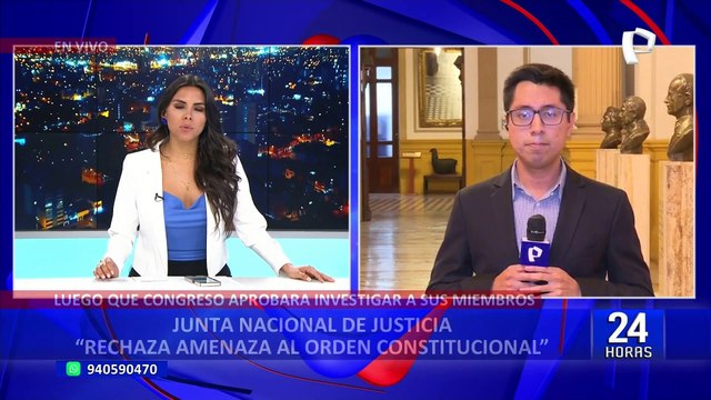 JNJ rechaza investigación sumaria aprobada por el Congreso: “amenaza el orden constitucional”