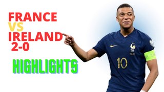 Football Video: France vs Ireland 2-0 Highlights #FRAIRL .