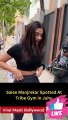 Suraj Pancholi, Saiee Manjrekar, and Sanjy Dutt Spotted in City Viral Masti Bollywood