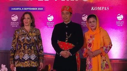 Pujian Kamala Harris untuk Jokowi dan Gala Dinner KTT ASEAN 2023